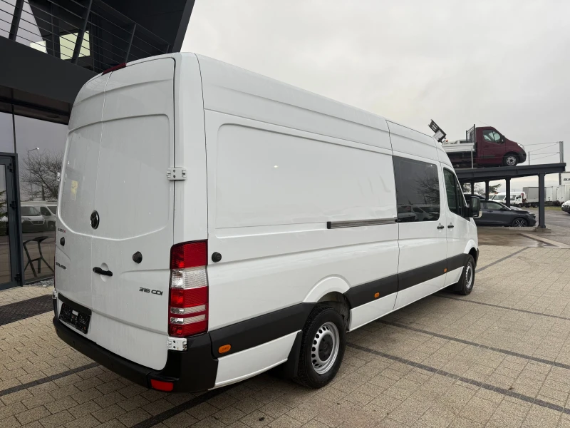 Mercedes-Benz Sprinter 316 CDI Maxi Товаропътнически 6-местен Климатроник , снимка 6 - Бусове и автобуси - 52334386