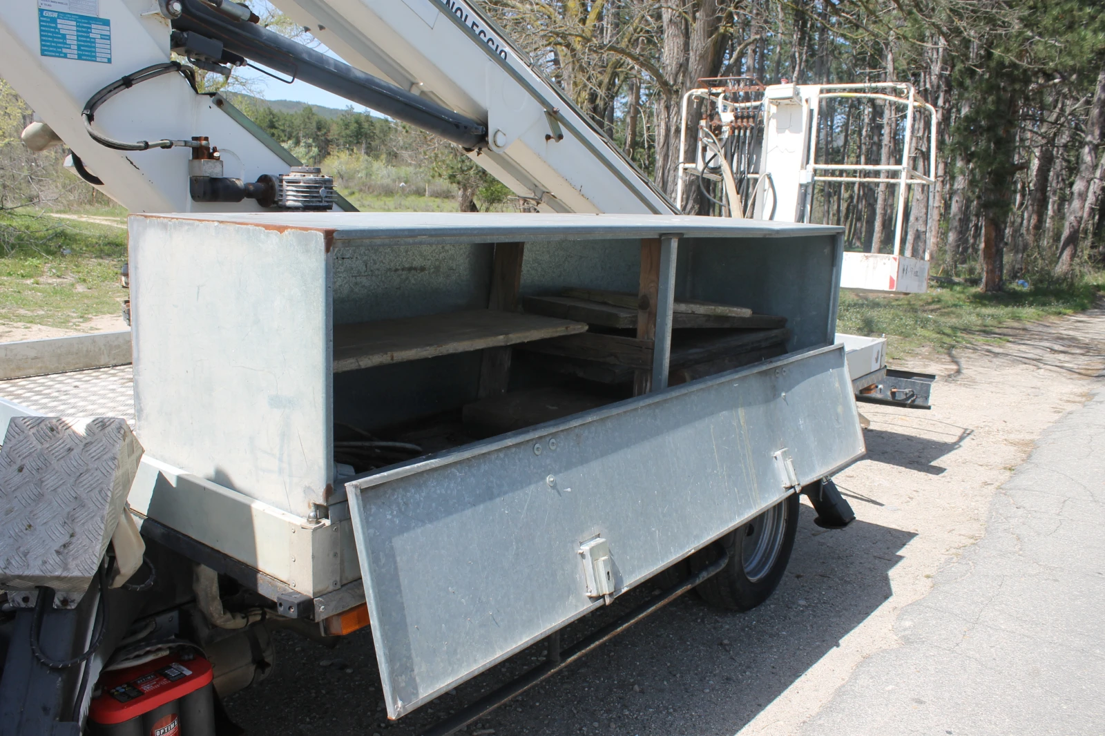 Автовишка Друга марка NISSAN CABSTAR, ИТАЛИЯ, снимка 7 - Индустриална техника - 54226827