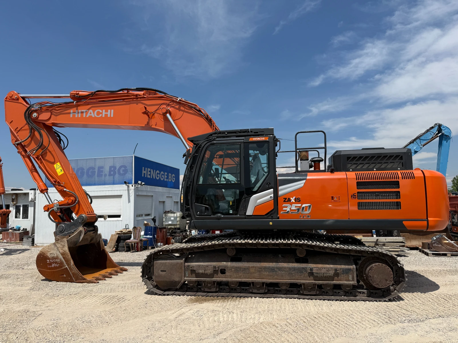 Багер Hitachi ZX 350 LC-7, снимка 2 - Индустриална техника - 54563990