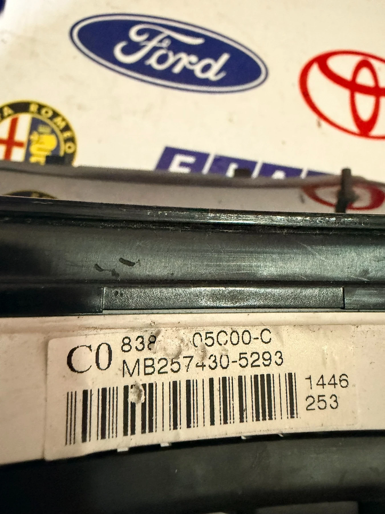 MB257430-5293 Километраж за Toyota Avensis T25 MB2574305293 8380005C00C, снимка 2 - Части - 54122116