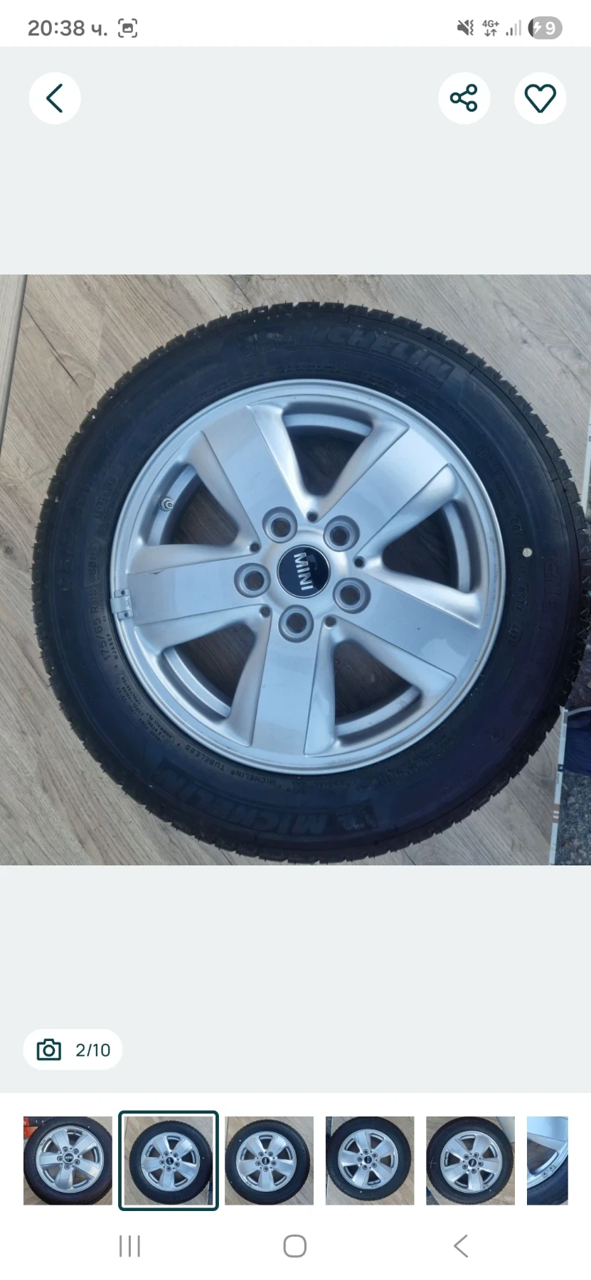 Джанти за Mini Clubman, снимка 2 - Гуми и джанти - 54392318