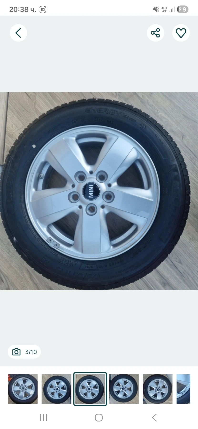 Джанти за Mini Clubman, снимка 5 - Гуми и джанти - 54392318