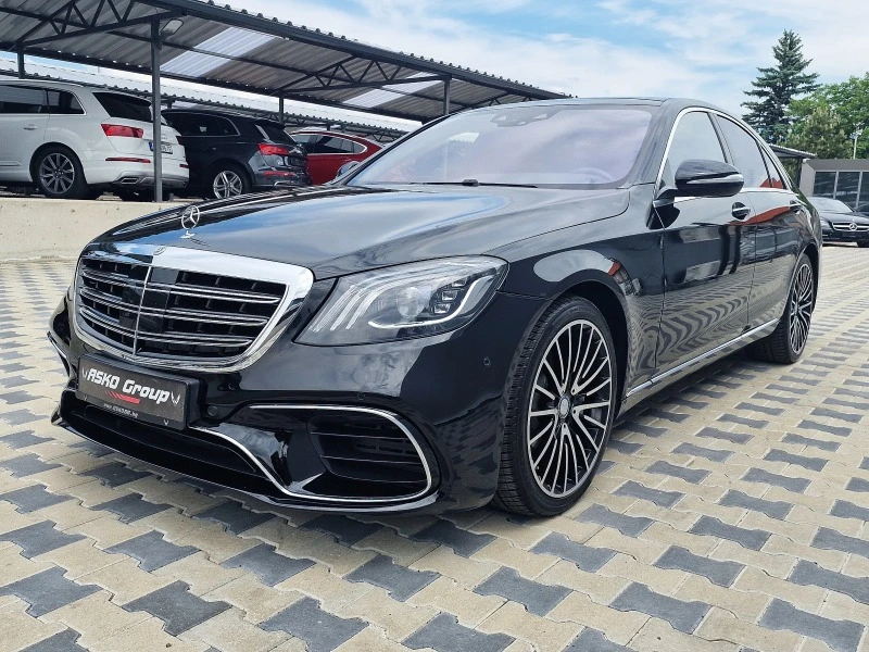 Mercedes-Benz S 560 ! AMG/4M/9G/KEYLES/ВАКУМ/DISTR/LINE/CAMERA/МАСАЖ/, снимка 1 - Автомобили и джипове - 43005311