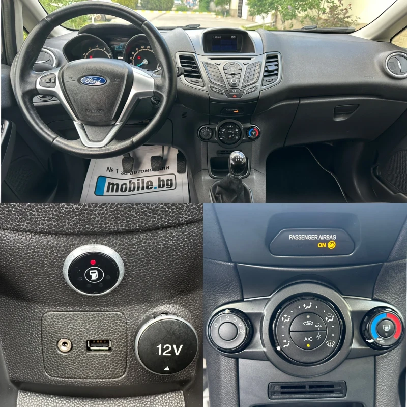 Ford Fiesta 1.4i GPL /95кс/, снимка 8 - Автомобили и джипове - 51297189