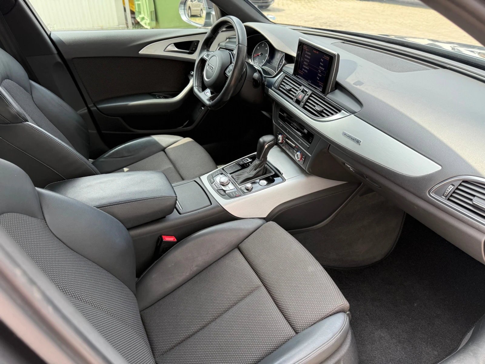 Audi A6 S-Line+ + Панорама+ Дистроник+ Led фарове+ Нивомат - изображение 10