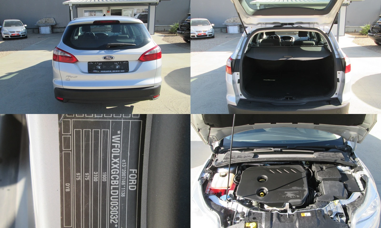 Ford Focus 1.6TDCI-СЕРВИЗНА ИСТОРИЯ, снимка 17 - Автомобили и джипове - 53763412