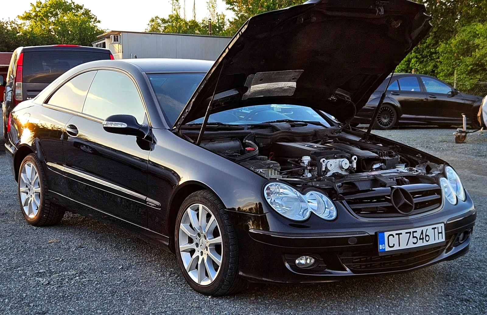 Mercedes-Benz CLK 200kompresor 184hp, снимка 2 - Автомобили и джипове - 54556360