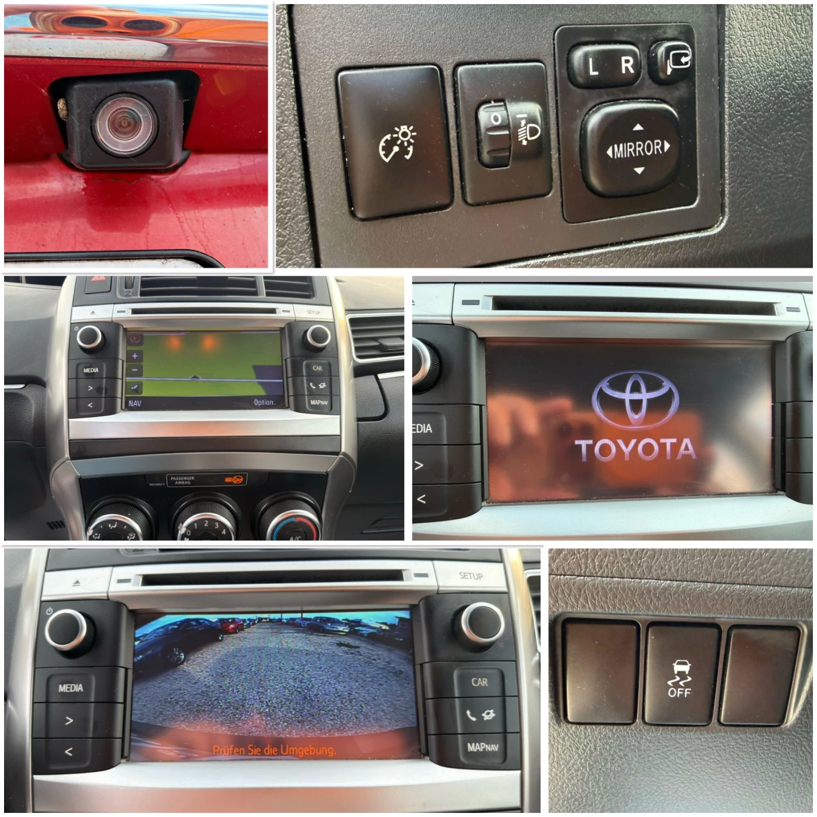 Toyota Verso 1.8i FACE, снимка 11 - Автомобили и джипове - 55316988