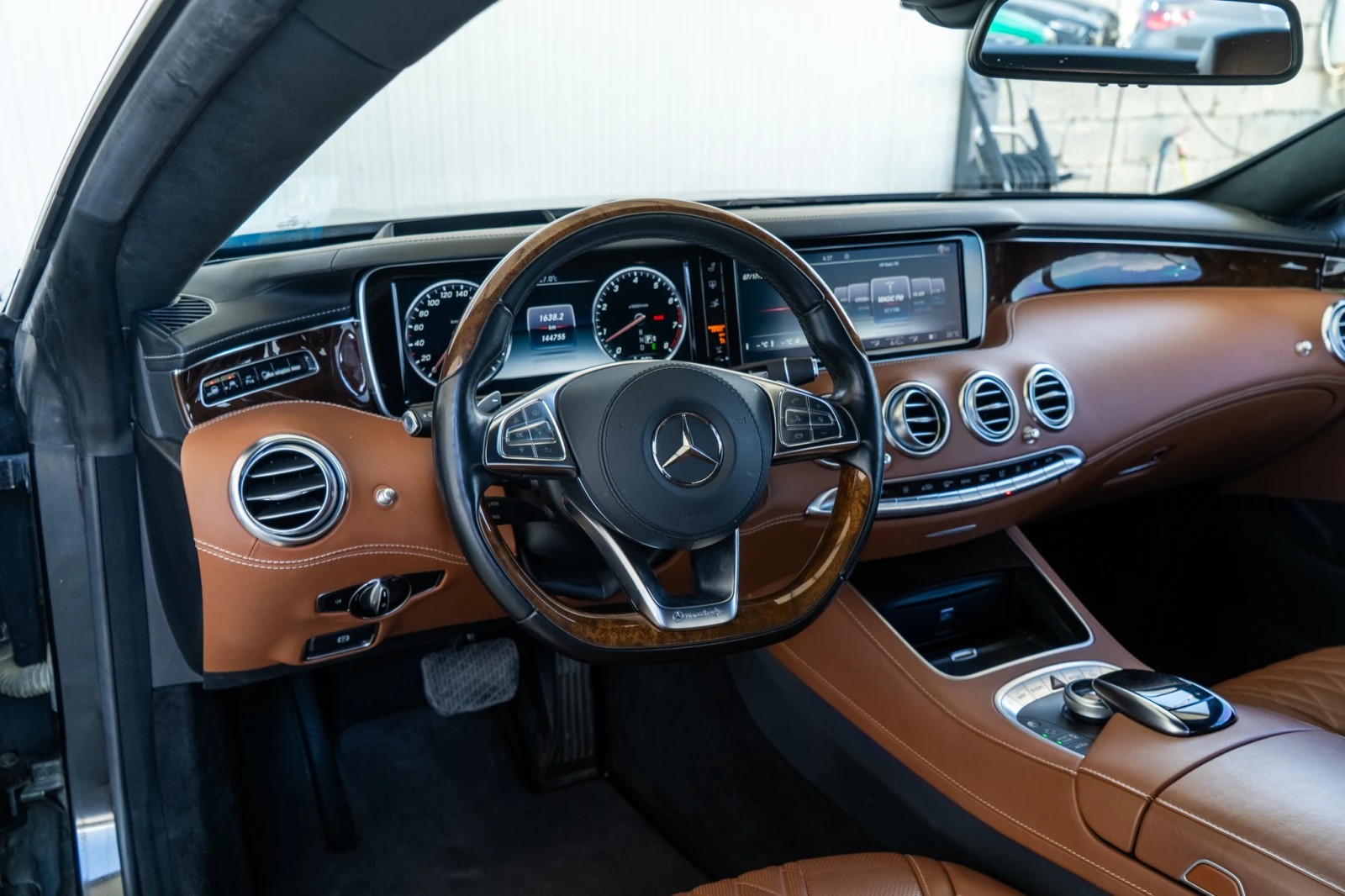 Mercedes-Benz S 550 SWAROVSKI = 4.7 = 4MATIC = COUPE = FULL = ЛИЗИНГ, снимка 14 - Автомобили и джипове - 55327338