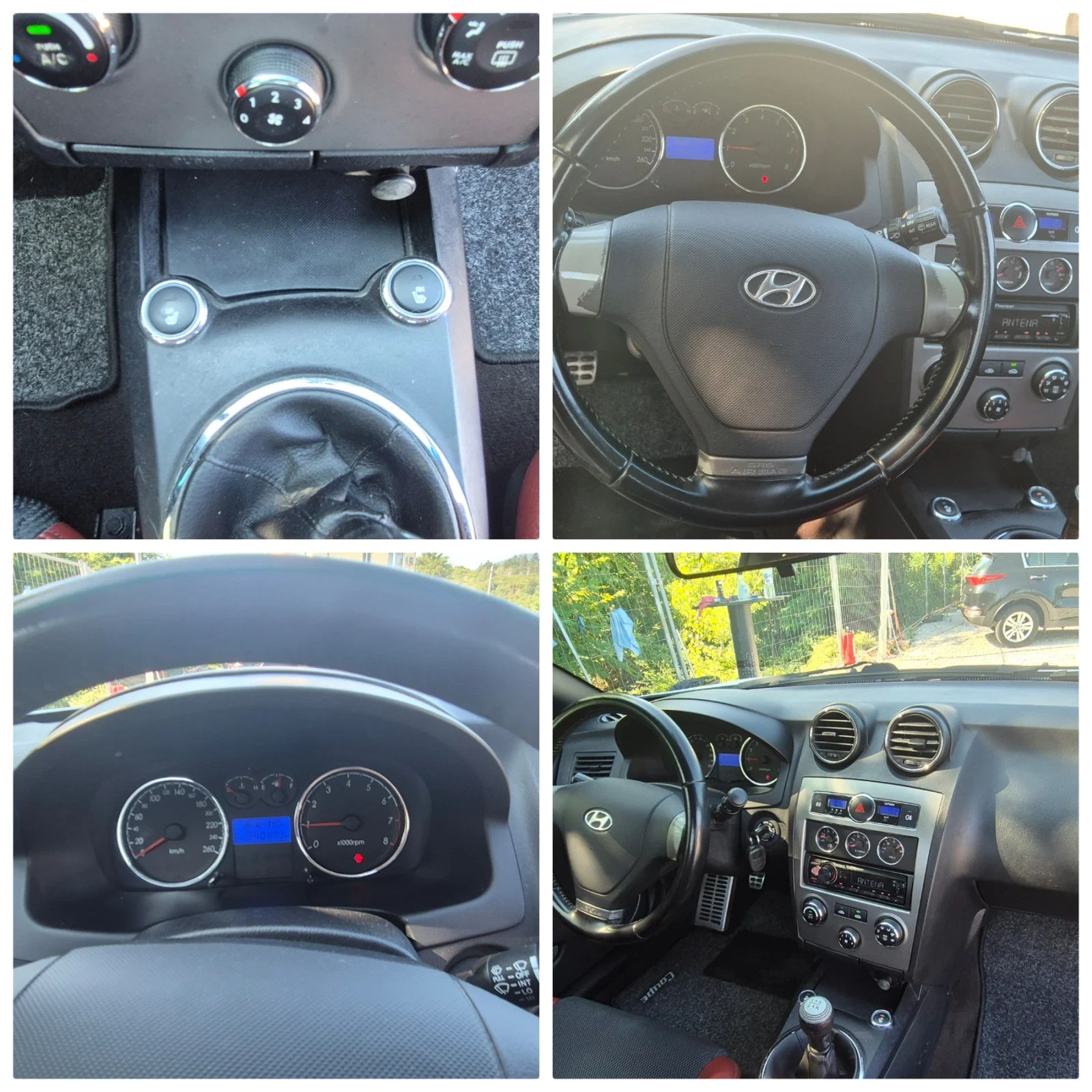 Hyundai Coupe 2.0-143кс.КЛИМА, снимка 16 - Автомобили и джипове - 55499625