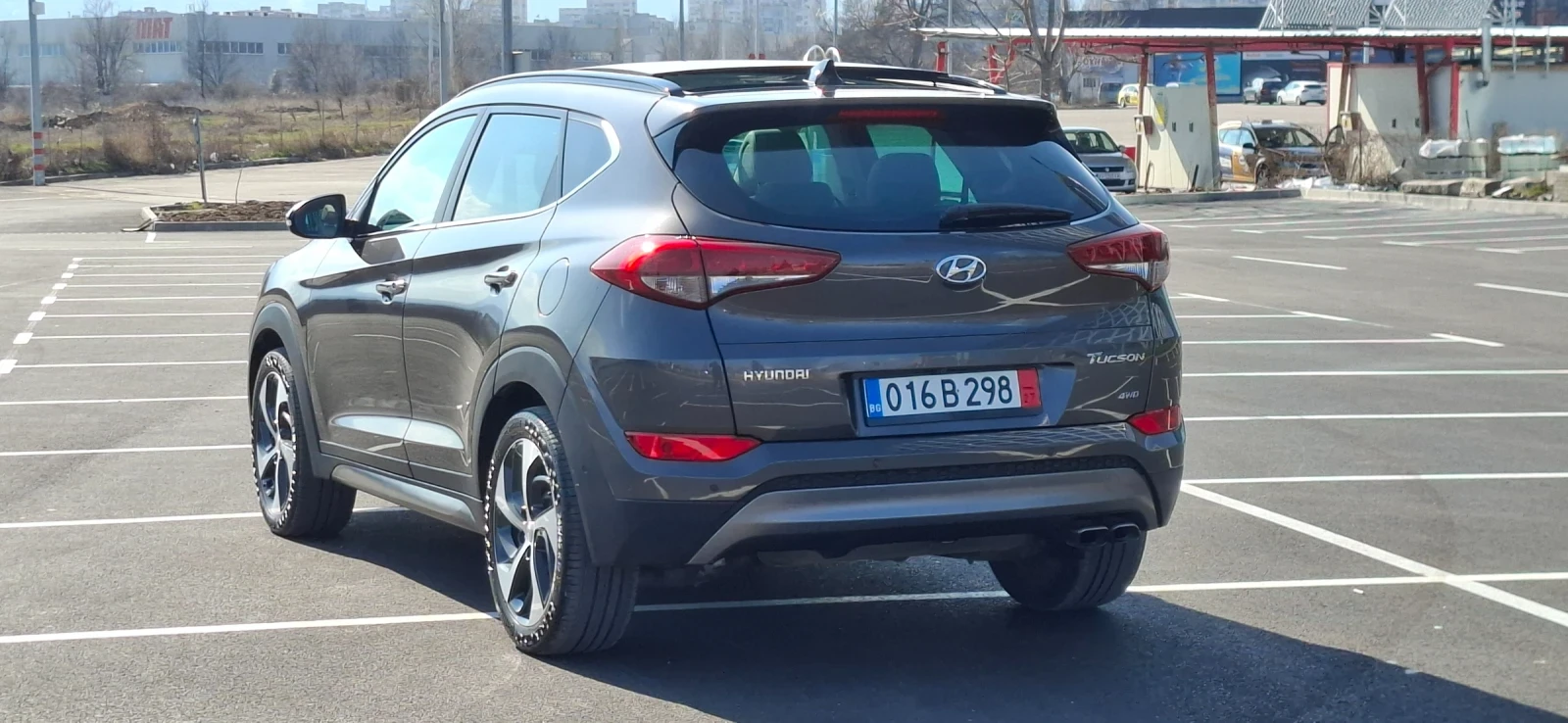 Hyundai Tucson VERTEX Automat  Панорама 139000км, снимка 4 - Автомобили и джипове - 53745966