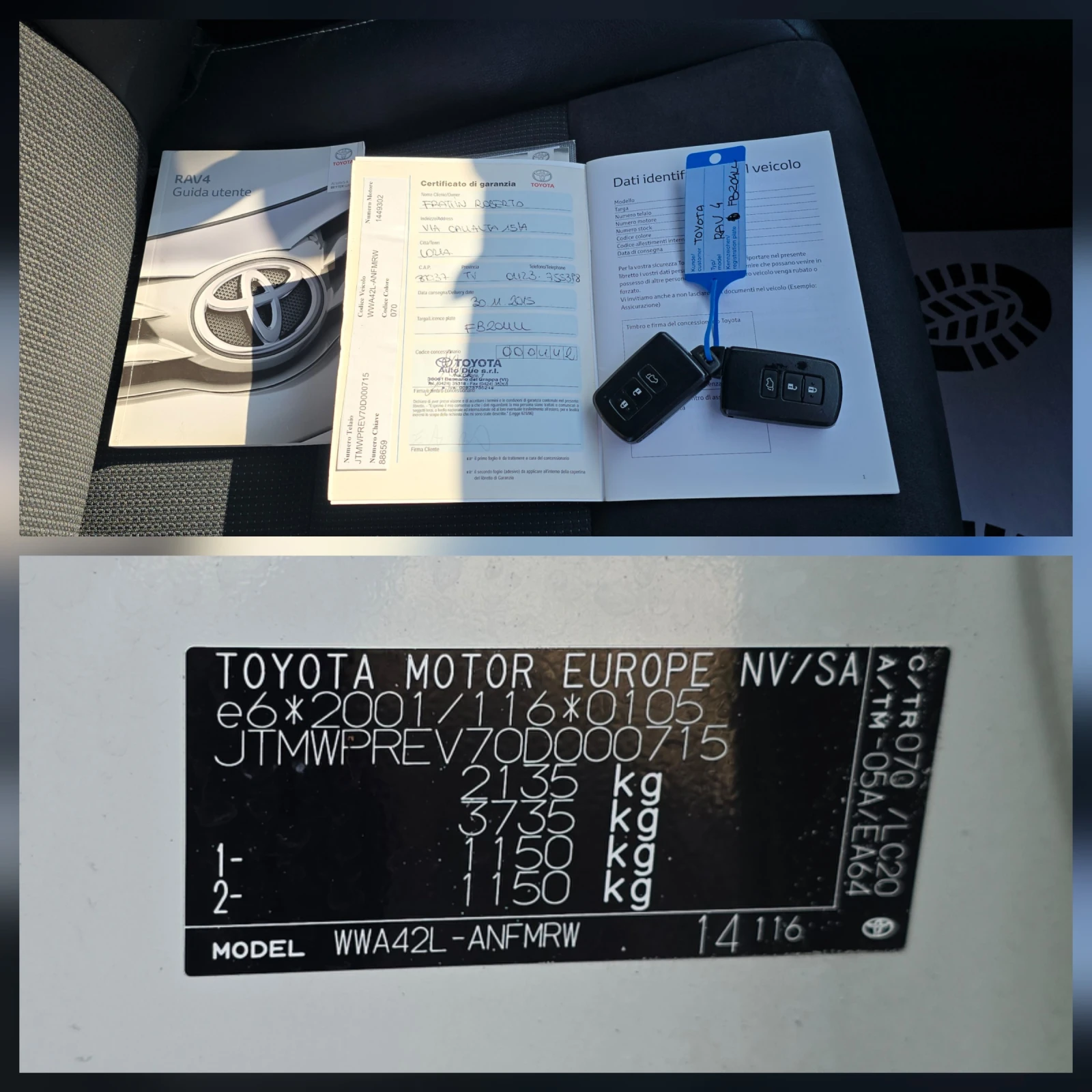 Toyota Rav4 2.0 D4D NEW EXCLUSIVE/CAMERA/100%км CAR PLAY , снимка 11 - Автомобили и джипове - 53831024