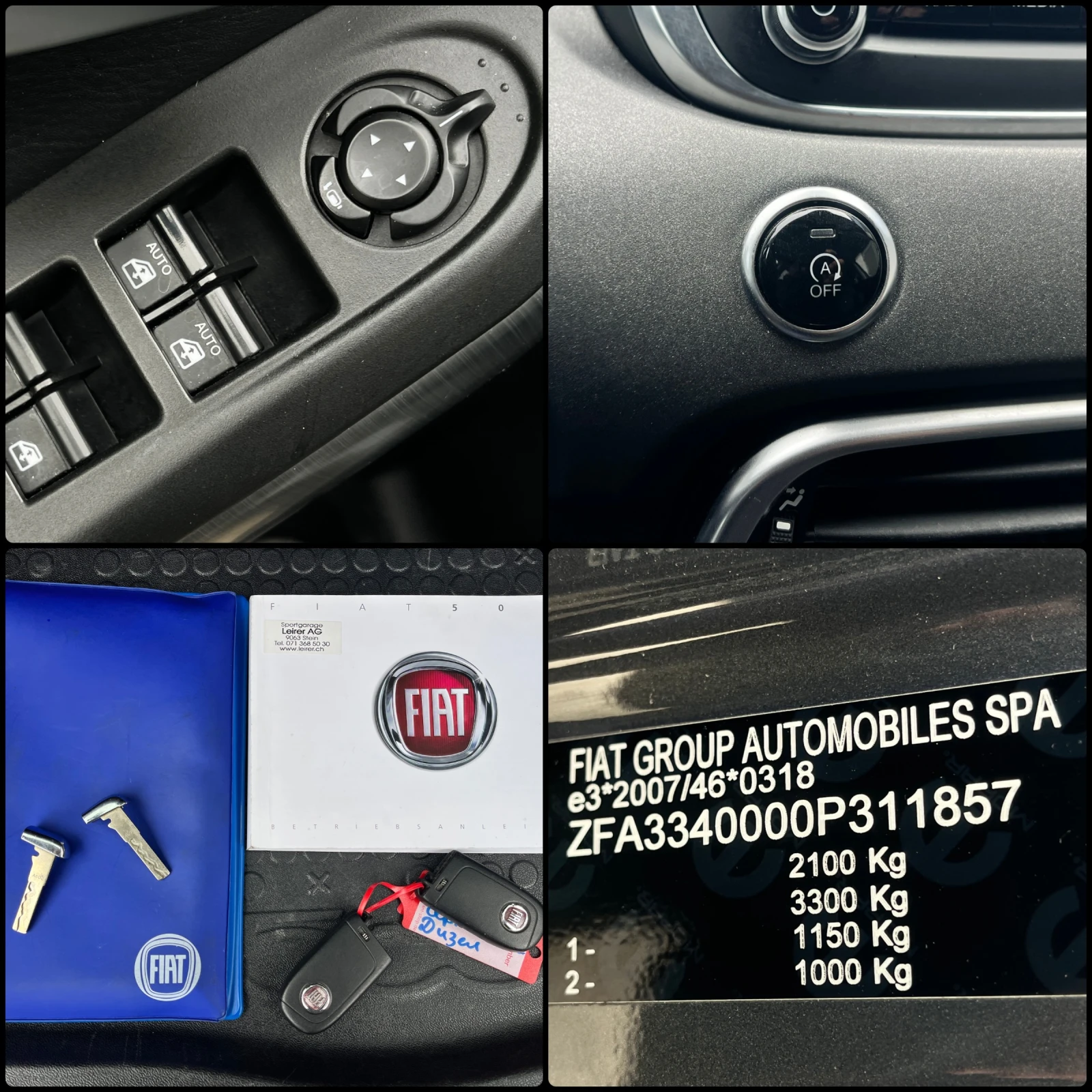 Fiat 500X 2.0D - AВТОМАТИК , снимка 16 - Автомобили и джипове - 54210071