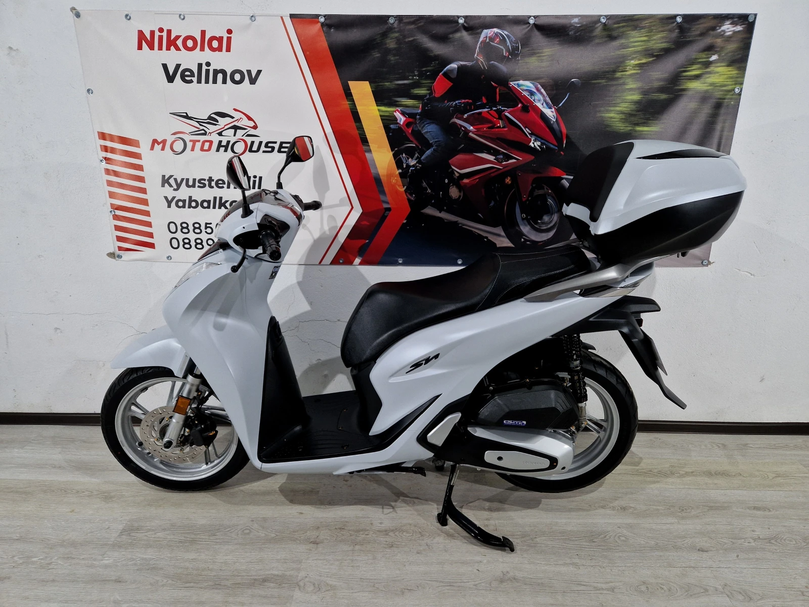 Honda Sh 125ie, 2022г.!12155км!ABS-TCS, Led, Start-Stop, S , снимка 3 - Мотоциклети и мототехника - 54034029