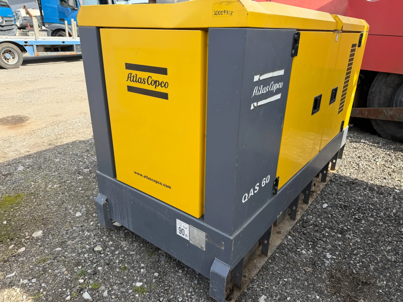 Компресори Atlas Copco 60 KVA-48KW, Нов внос, снимка 6 - Индустриална техника - 53774277