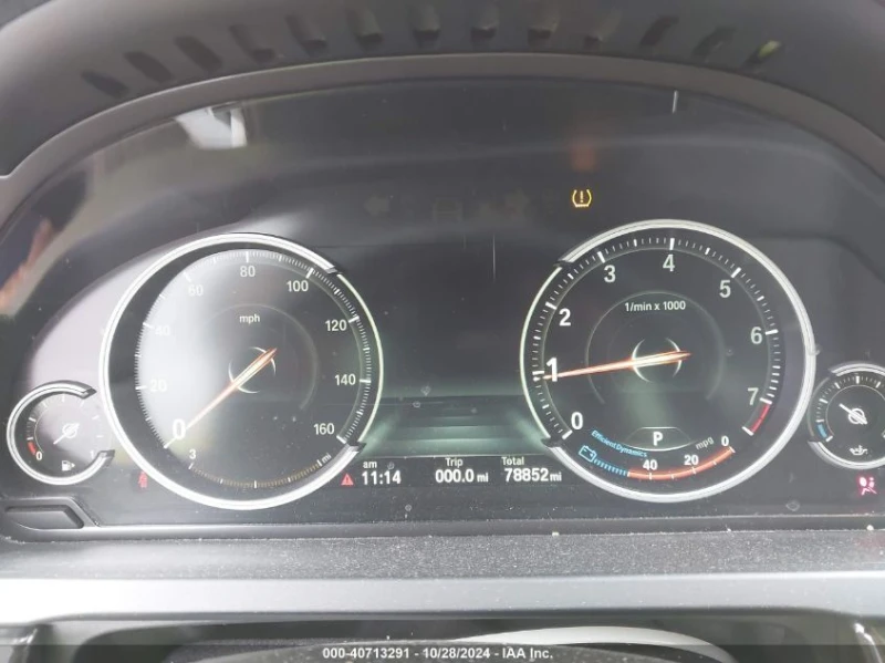 BMW 740 3.0L I-6 DI, DOHC, VVT, TURBO, 315HP Rear Wheel Dr, снимка 12 - Автомобили и джипове - 48367789