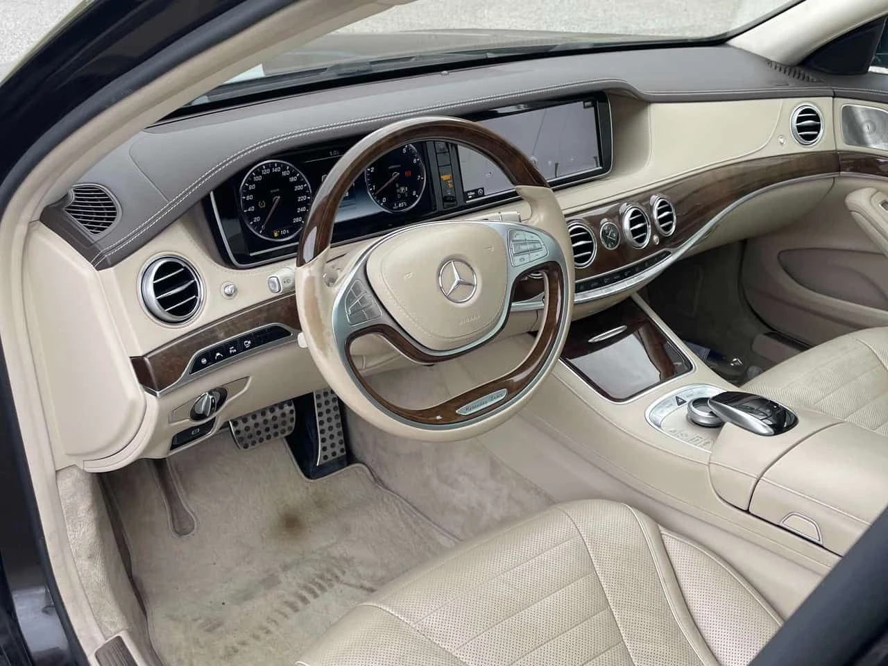 Mercedes-Benz S 550 * ДИСТРОНИК* ПАНОРАМА* МАСАЖ* ОБДУХВАНЕ* , снимка 7 - Автомобили и джипове - 54396894