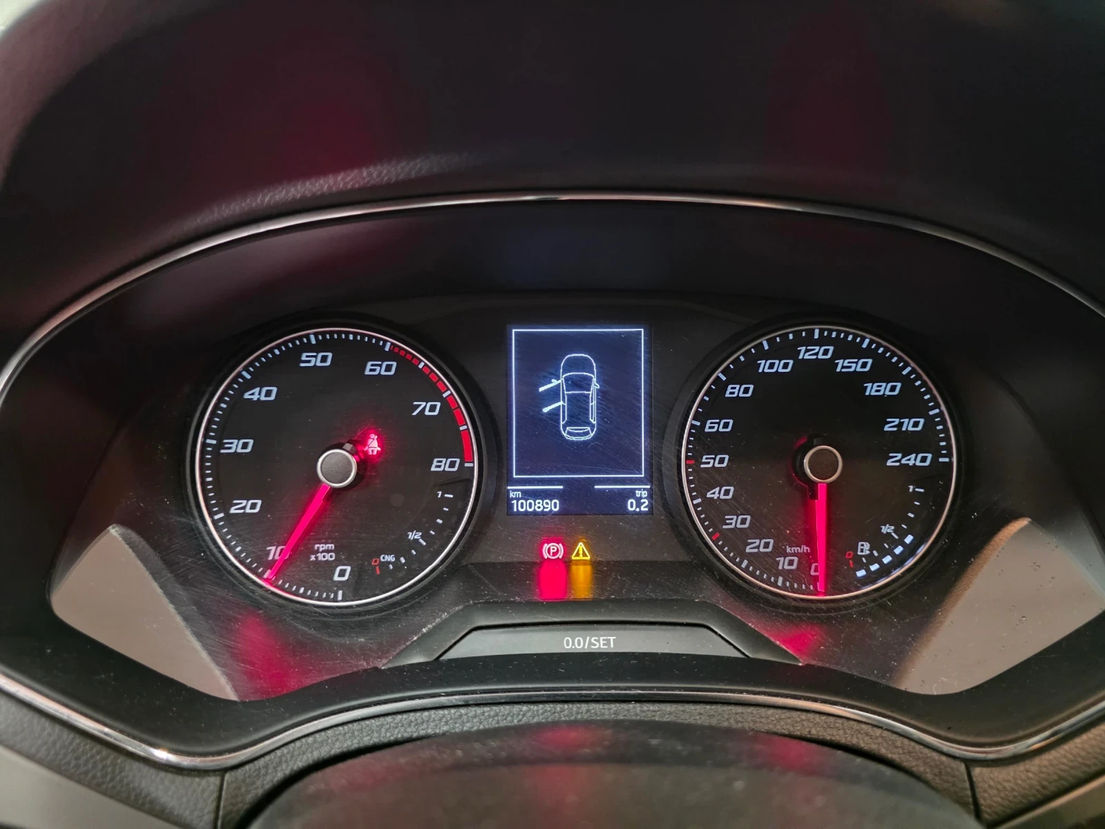 Seat Ibiza 1.0 TSI | CNG заводски метан | 101000км, снимка 10 - Автомобили и джипове - 54745500