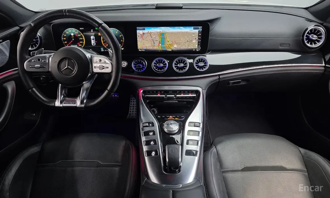 Mercedes-Benz GT 43 4MATIC+ DISTRONIC| HUD| 360| LANE ASSIST| ОБДУХ, снимка 6 - Автомобили и джипове - 55206187