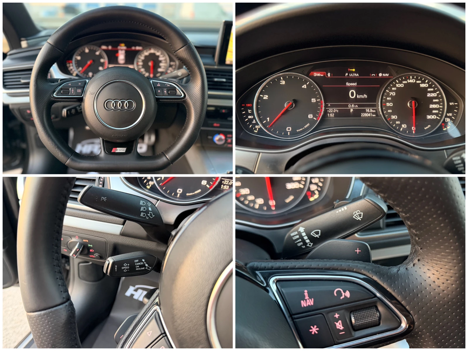 Audi A7 /RS7= 3.0Tdi= Quattro= 3xS-line= Камера= , снимка 15 - Автомобили и джипове - 56328957