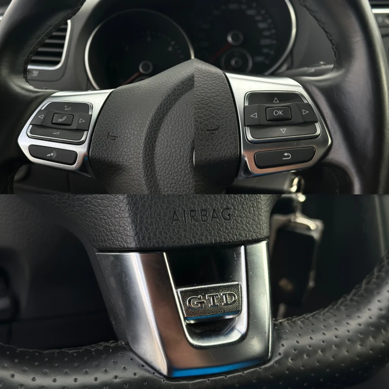 VW Golf * GTD* 2.0TDI* 170к.с.* , снимка 13 - Автомобили и джипове - 52414146