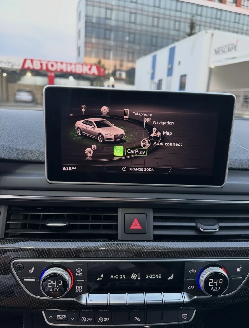 Audi S5 B&O , Head Up , Massage , Carbon FULL, снимка 10 - Автомобили и джипове - 53359853