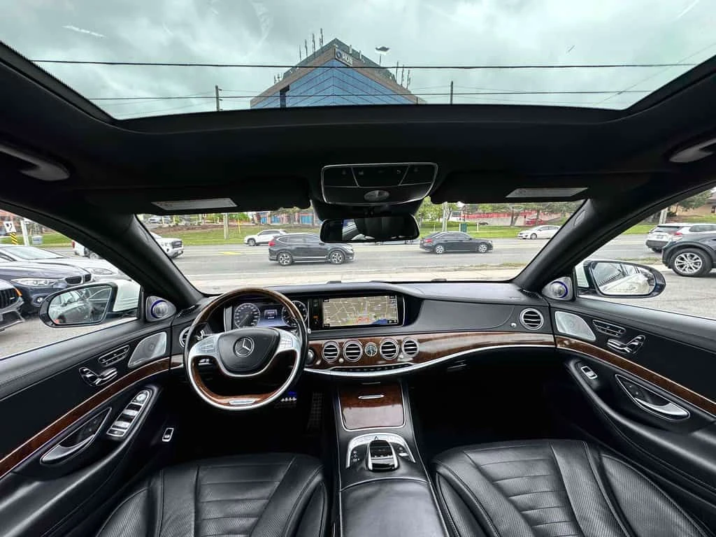 Mercedes-Benz S 550 BURMESTER| ОБДУХВАНЕ| ПАНОРАМА| 360| , снимка 11 - Автомобили и джипове - 53949409