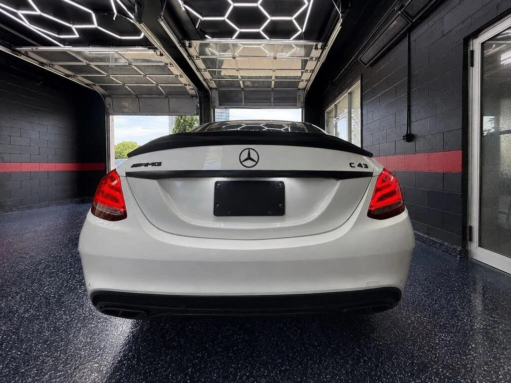 Mercedes-Benz C 43 AMG Aмбиентно * 360 * Пано * АвтоКредит (ЦЕНА ДО БГ), снимка 4 - Автомобили и джипове - 56187038