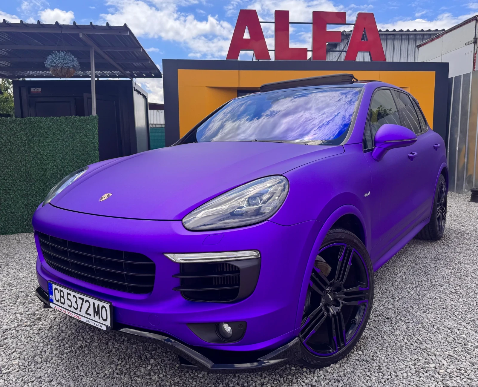 Porsche Cayenne 3.0d/ПОРЪЧКОВ/ЛИЛАВ МАТ/ВС.ЕКСТРИ/БЕЗ АНАЛОГ/// - изображение 2