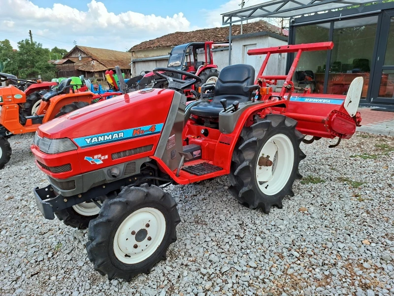 Трактор Yanmar Ke-4 14к.с. 4WD с фреза ДЖЕЙ ТРЕЙДИНГ, снимка 3 - Селскостопанска техника - 51194104