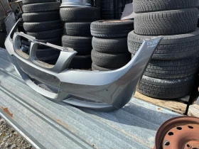 Предна броня Bmw 3series. E90/E91. M-Sport. Фейслифт. 51117891386. Оригинална. 08-13г. , снимка 2 - Части - 53608185