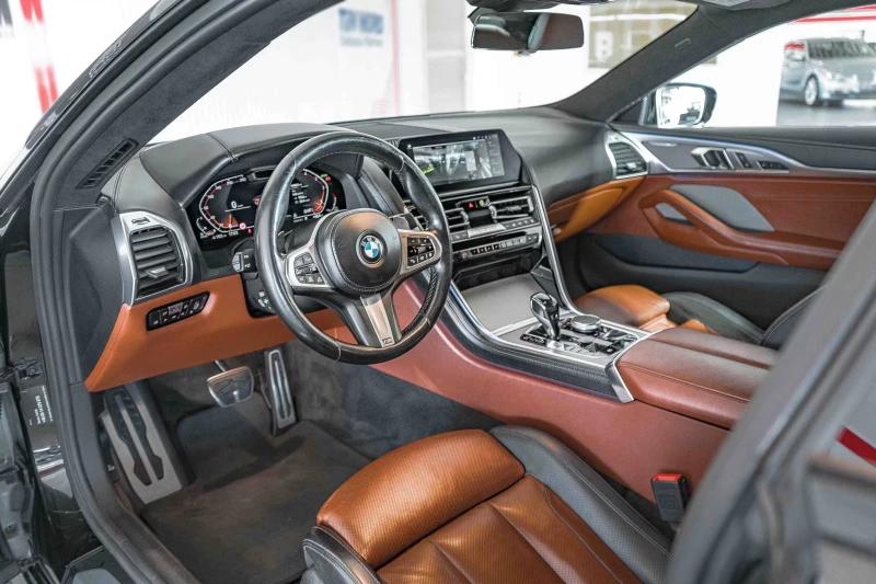 BMW 840 d/xDR./320HP/M-SPORT/SHADOW/CARBON/LASER/HUD/777f, снимка 8 - Автомобили и джипове - 51769731