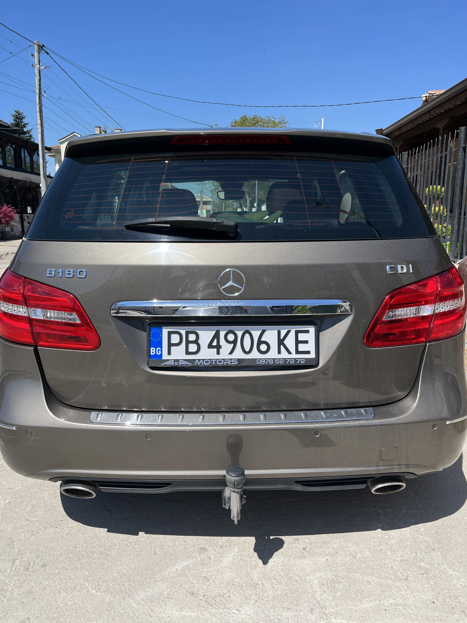Mercedes-Benz B 180, снимка 2 - Автомобили и джипове - 55269173