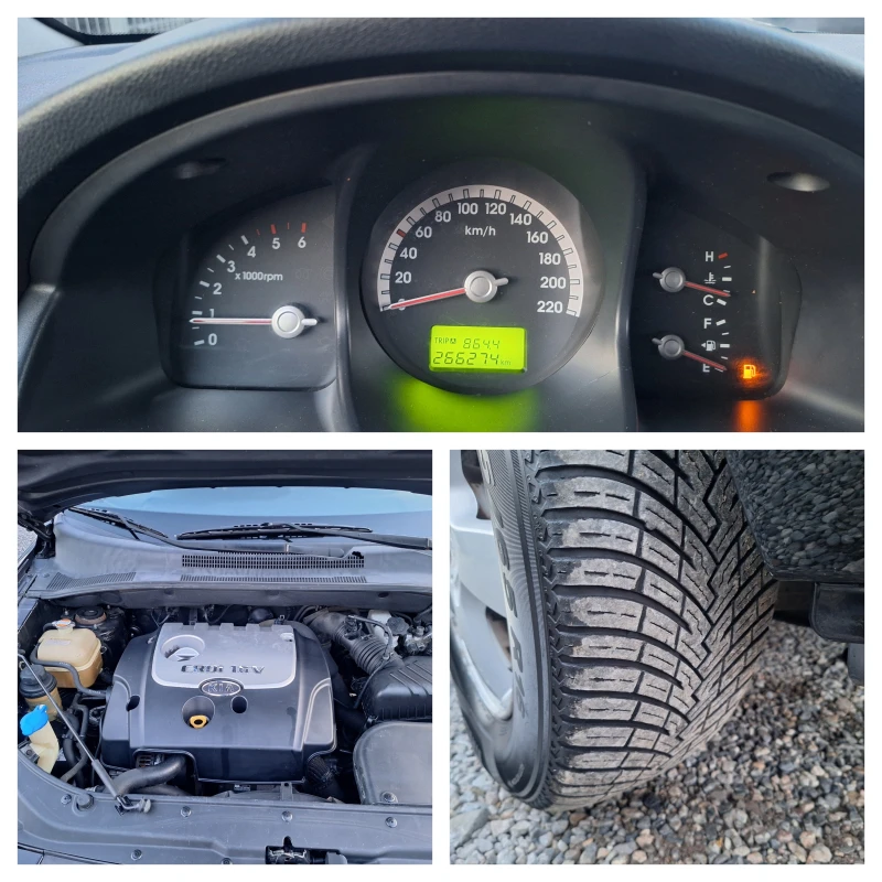 Kia Sportage 2.0 CRDI 4X4, снимка 17 - Автомобили и джипове - 48802416