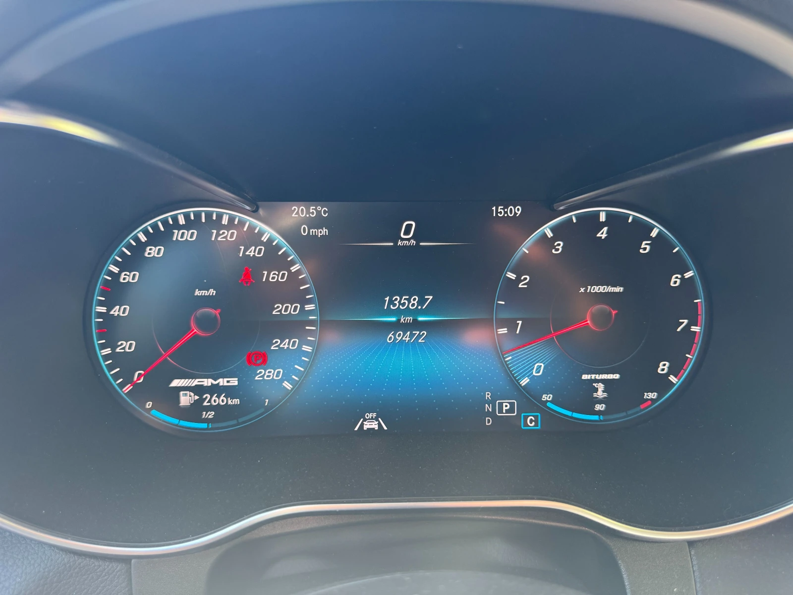 Mercedes-Benz GLC 43 AMG 3.0 V6 Biturbo, снимка 11 - Автомобили и джипове - 56124848