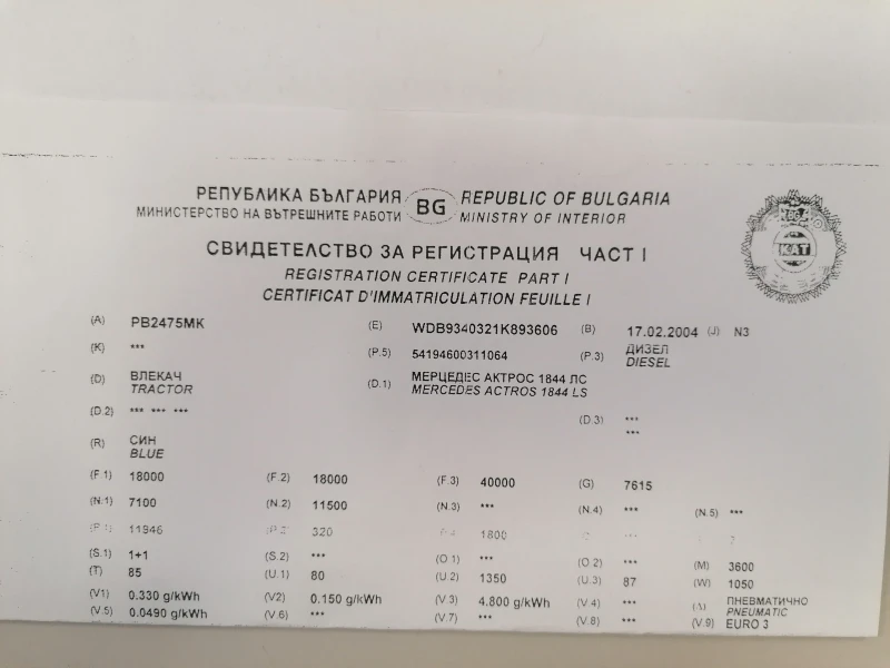 Mercedes-Benz Actros 1844, снимка 8 - Камиони - 52704316