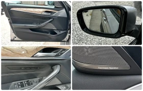 BMW 530 3.0XD 265HP M PACK H/K HUD MASSAGE 360'3D CAM, снимка 15