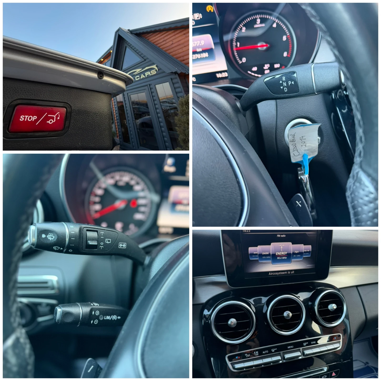 Mercedes-Benz C 220 AMG-PACK/Нов внос от Белгия!, снимка 15 - Автомобили и джипове - 53717176