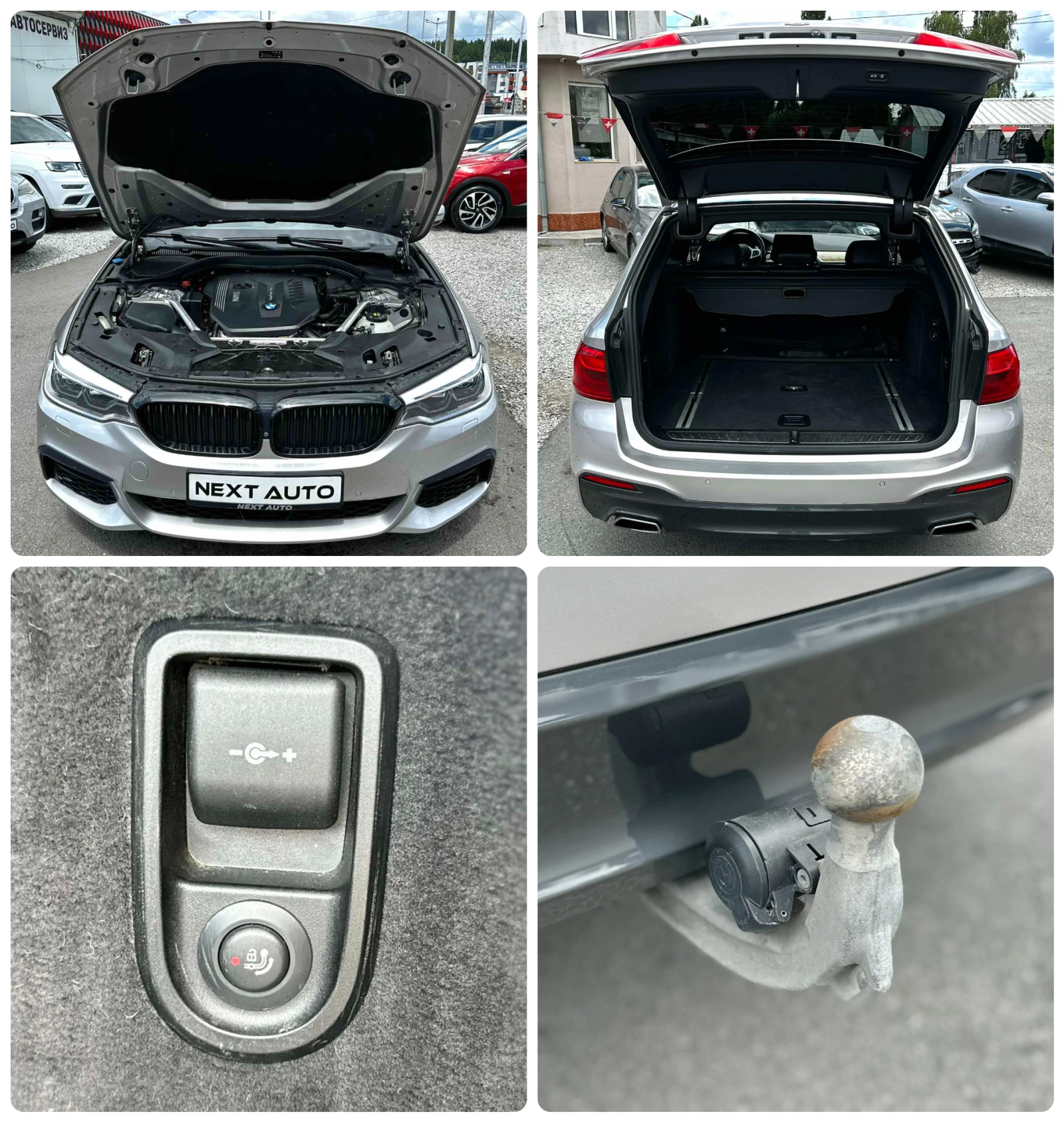 BMW 530 3.0XD 265HP M PACK H/K HUD MASSAGE 360'3D CAM, снимка 16 - Автомобили и джипове - 55414698