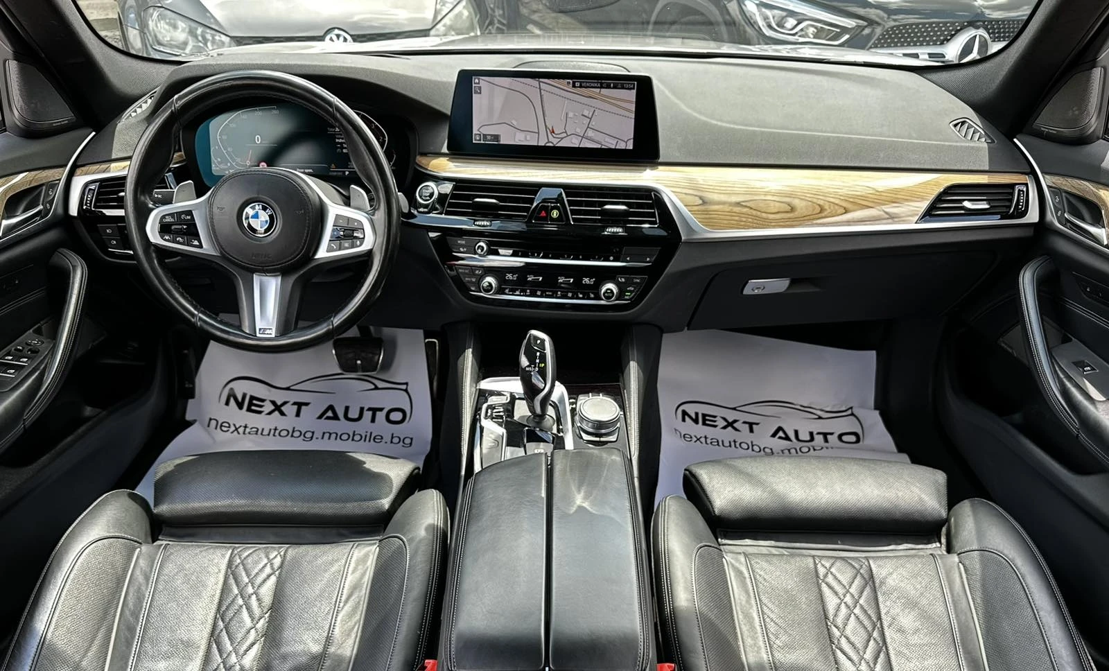 BMW 530 3.0XD 265HP M PACK H/K HUD MASSAGE 360'3D CAM, снимка 10 - Автомобили и джипове - 55414698