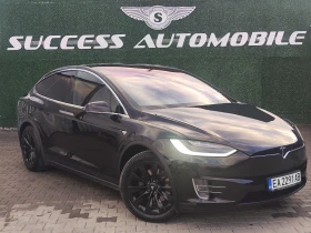 Tesla Model X 100* 360CAM* ALCANTAR* CARBON* PODGREV* PANORAMA* , снимка 3
