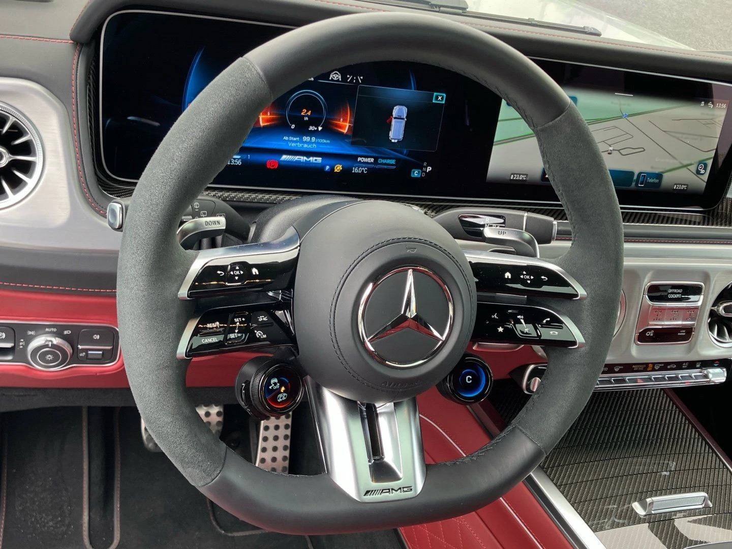 Mercedes-Benz G 63 AMG = Manufaktur Platin Magno= Гаранция - изображение 10