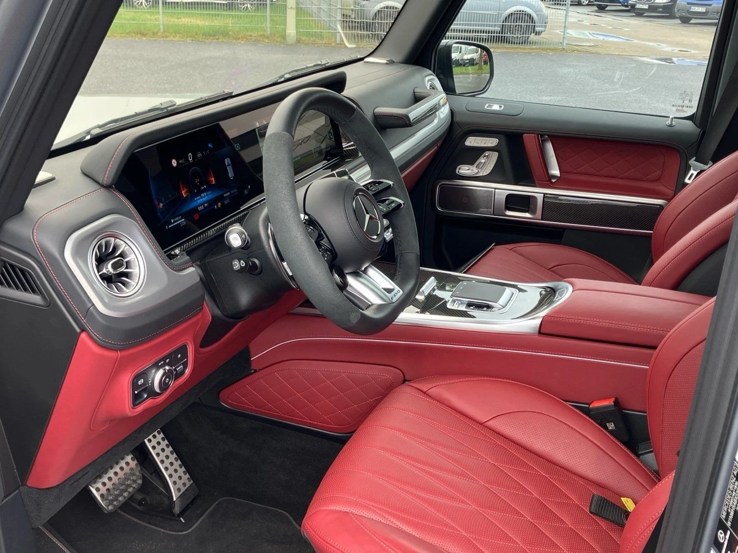 Mercedes-Benz G 63 AMG = Manufaktur Platin Magno= Гаранция - изображение 9