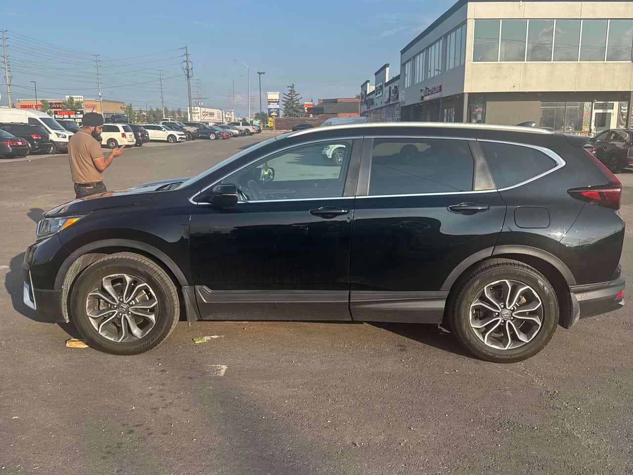 Honda Cr-v EX L | CARFAX | АВТОКРЕДИТ БЕЗ ПЪРВОНАЧАЛНА ВНОСКА, снимка 3 - Автомобили и джипове - 55598394