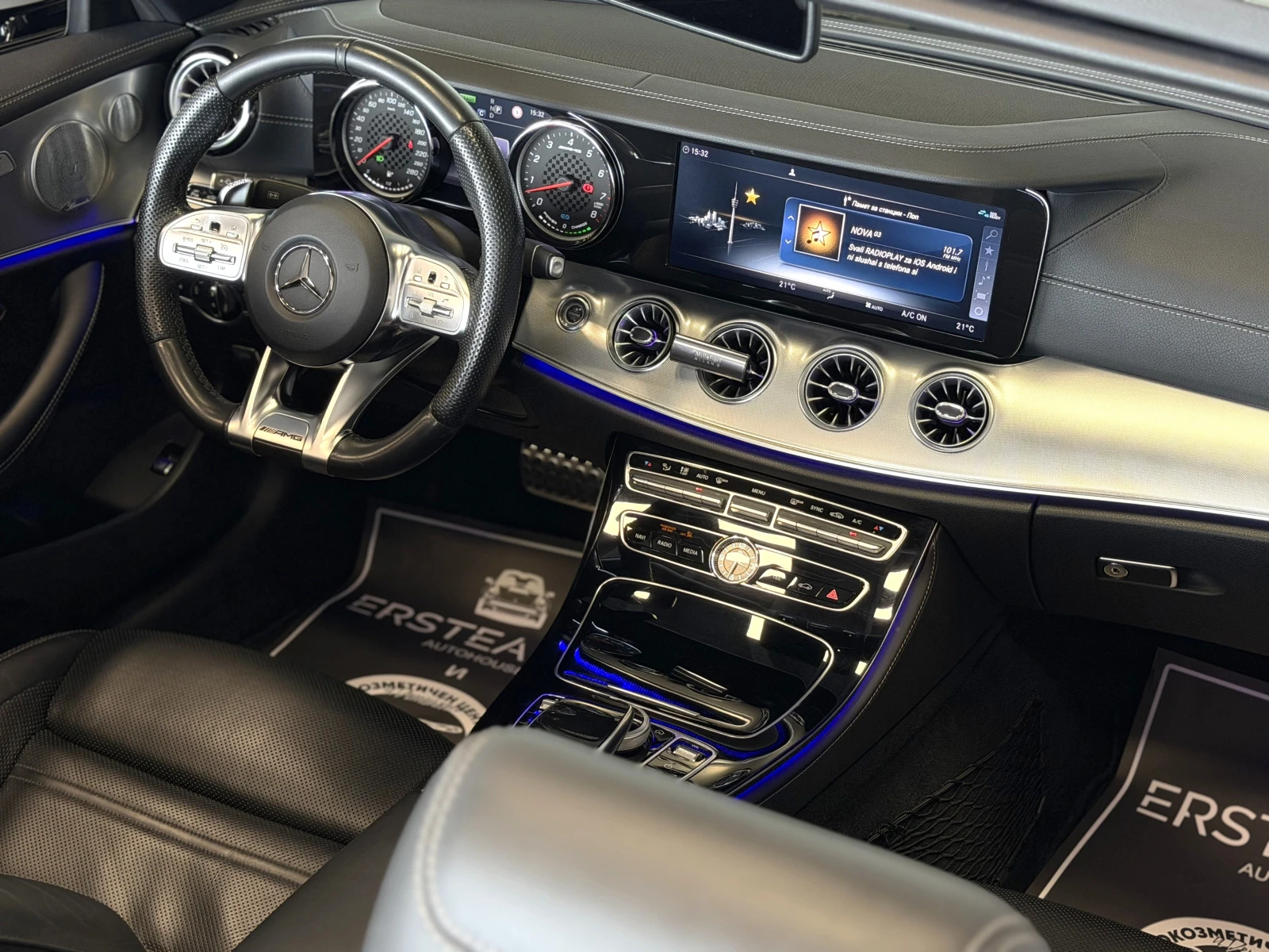Mercedes-Benz E 53 AMG 4MATIC 360 CAMERA BURMESTER NAVI * В ГАРАНЦИЯ* , снимка 5 - Автомобили и джипове - 52077255