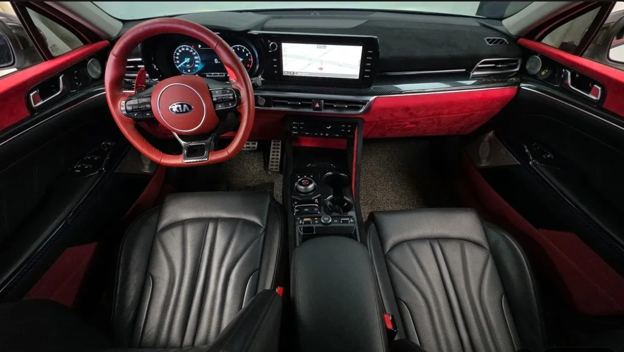 Kia K5 SIGNATURE НИВО | CARBON| ОБДУХ| BOSE| 360| , снимка 6 - Автомобили и джипове - 55081977