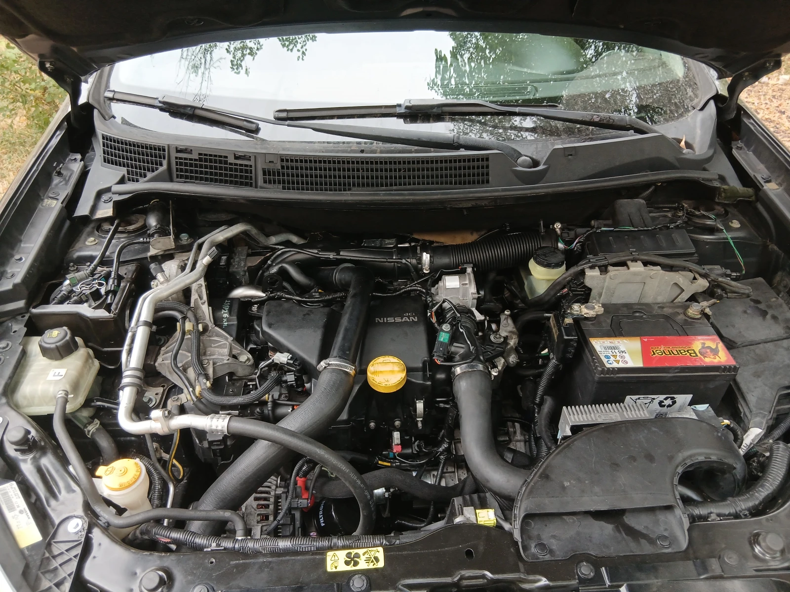 Nissan Qashqai 1.5DCI НОВ ВНОС, ОБСЛУЖЕНА РЕГИСТРИРАНА , снимка 15 - Автомобили и джипове - 56163746