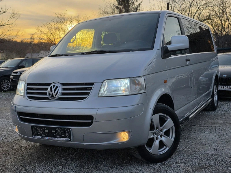 VW Transporter 2.5 TDI 131 К.С. 6 МЕСТА/ ДЪЛГА БАЗА / КЛИМАТИК