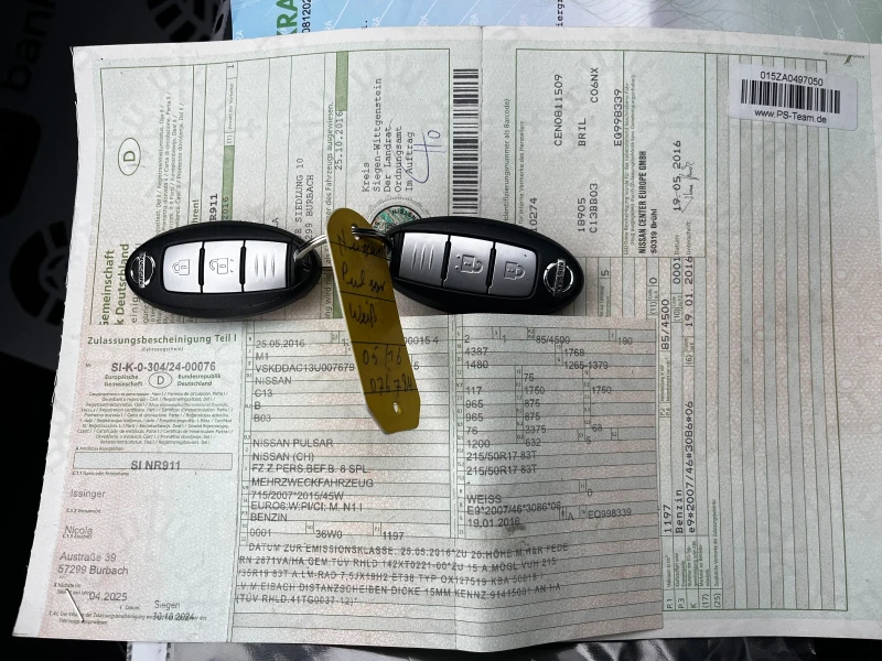 Nissan Pulsar 1.2i Euro 6 / Tekna / Keyless / Navi, снимка 16 - Автомобили и джипове - 52969227