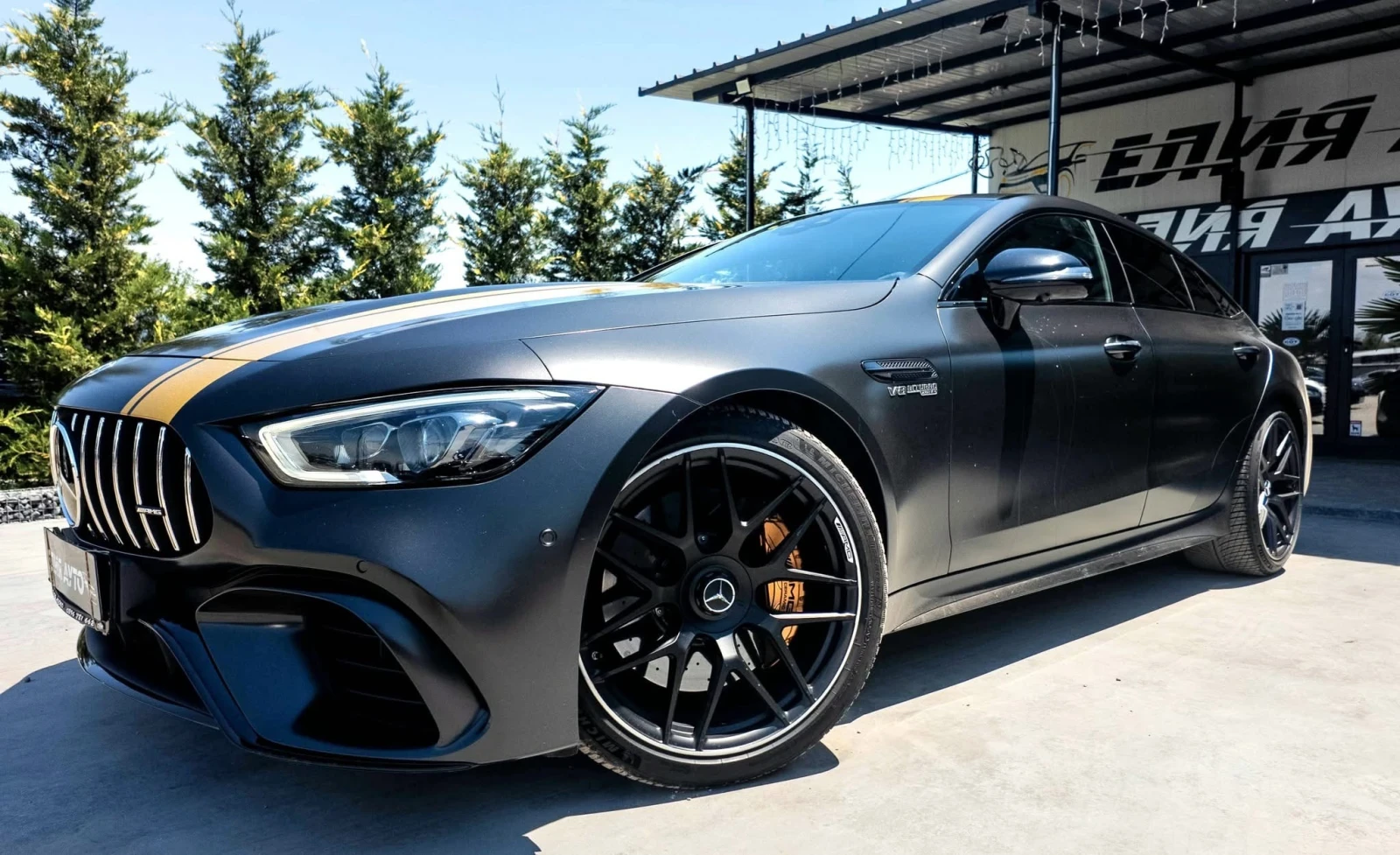 Mercedes-Benz AMG GT 63S 4 MATIC FULL CARBON CERAMIC ЛИЗИНГ 100% - изображение 4